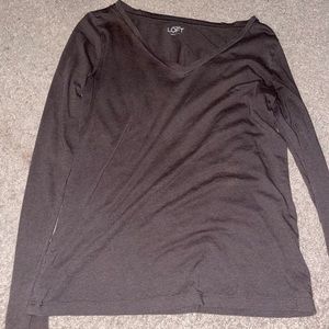 LOFT Brown Long Sleeves